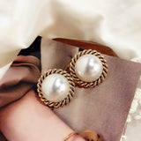 Large Pearl Earrings | Style No. 195