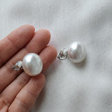 Big Pearl Studs  | Style No. 217