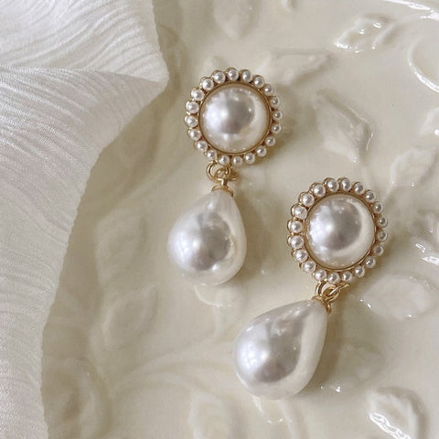 Pearl Dangle Earrings | Style No. 202