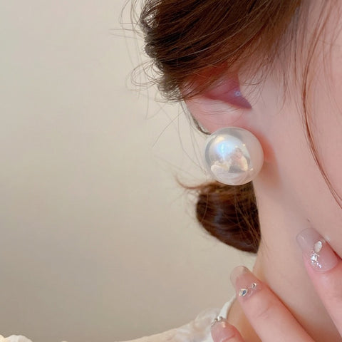 Big Pearl Studs  | Style No. 217