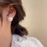 Big Pearl Studs  | Style No. 217