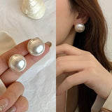 Big Pearl Studs  | Style No. 217