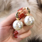 Big Pearl Earrings | Style No. 141