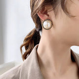 Large Pearl Earrings | Style No. 195