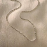 Sparkly Silver Necklace