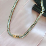 Rhinestone Gold Necklace