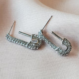 Silver Pin Earrings | Style No. 147