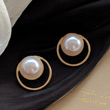 Large Pearl Stud Earrings | Style No. 241