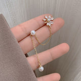 Flower Ear Cuff With Pearls | Style No. 110