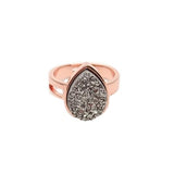 druzy ring