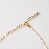 gold bar necklace by Adruzy