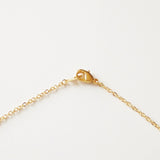 gold bar necklace by Adruzy